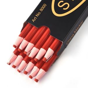 12PCS Colorful Mark Pencil Set Sewing Accessories Tailor Chalk Pencil Free Hand Torn Pencil