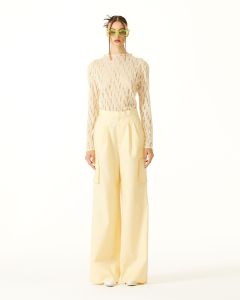 The SRT X8 Cargo Pants (TPN137) - 2 Colors กางเกงคาร์โก้เอวสูง ทรงกระบอกขากว้าง ด้านหลังเอวยางยืด