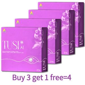 Original TUSI Eyes Health Supplement Nordic Wild Billberry Extract 15 sachets x 3.5g Relieve eye fatigue