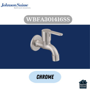 Johnson Suisse MURANO 1/2" BIB TAP WITH WALL FLANGE WBFA301416SS