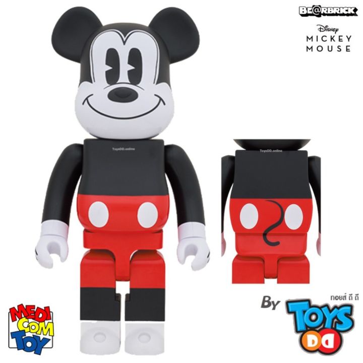 その他 BE@RBRICK MICKEYMOUSE(R&amp;W 2020 Ver.)1000 MEDICOM TOY BE@RBRICK Mickey Mouse (R&W 2020 Ver.) 1000