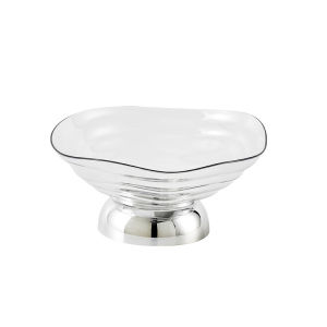 [HomeAmaze] Modern Fruit Bowl with drainer Ins Fruit Plate Fruit Tray Transparent Fruit Holder