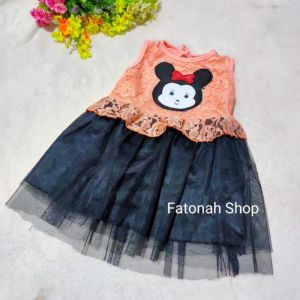 MANTUL Dress anak murah mewah 1 2 3 tahun baju anak perempuan