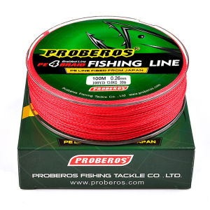 4 Editing 100 Midalima fishing line yellow / Blue / Red / Gray / Green 5 Color PE Line 0.4#-10#4 Braided wire with green label
