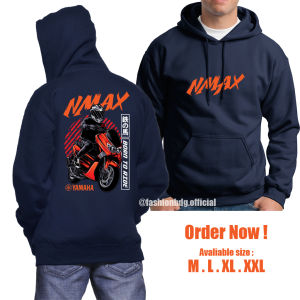jaket motor nmax sweater hoodie yamaha nmax bahan tebal jumbo m l xl xxl