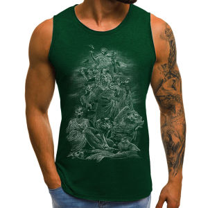 SKULL WOLF | Singlet Pria | Dewasa | Distro | Diskon | Terbaru | Murah | Produk Lokal | CIAO.ID