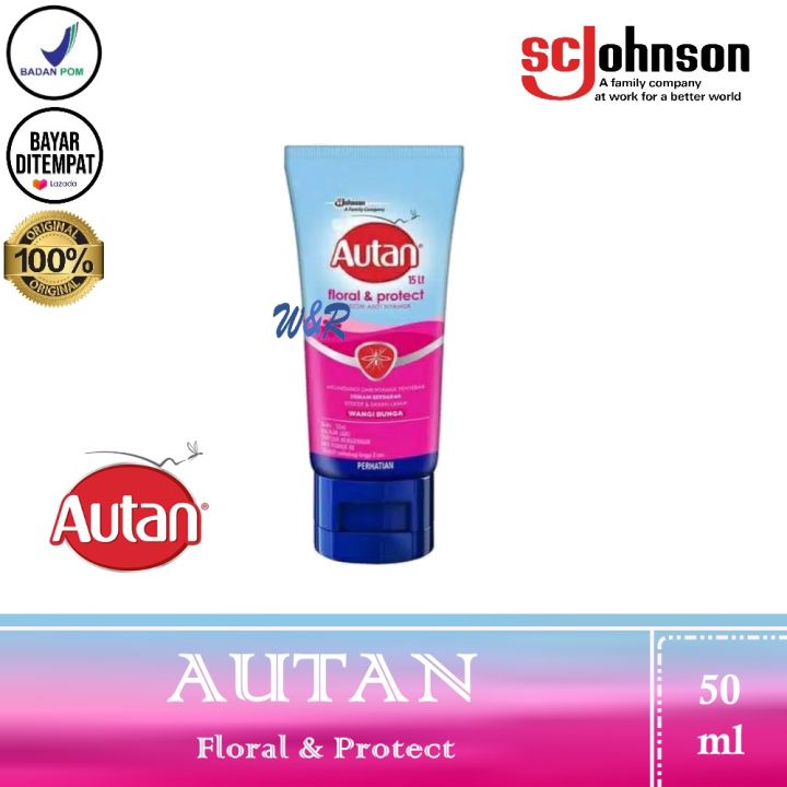 AUTAN FLORAL & PROTECT TUBE 50 ML | Lazada Indonesia