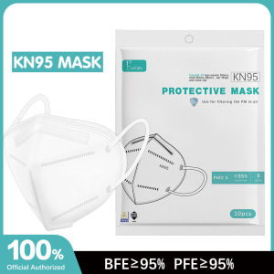 50/100PCS KF94 Korean Respiratory Protection Masks for Adults 4 Layers of Protection Reusable Waterproof Prevents Influenza Dust and Pollution Antibacterial Cover