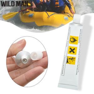 30ml/60ml Puncture Repair Patch Glue Repair Kit Waterproof PVC Inflatable Glue for PVC Boats Inflatable Swimming Ring Kayak