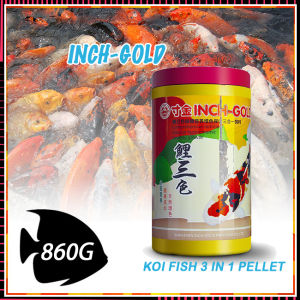 INCH GOLD 3 IN 1 FORMULA KOI FOOD / KOI FISH FOOD 860G
