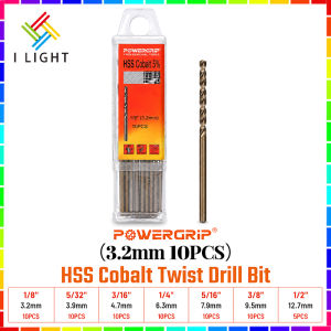 (Fast Delivery)5/10Pcs HSS Cobalt Twist Drill(1/83.2mm-1/212.7mm) HSS Drill For Metal and Steel