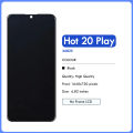 LCD With Frame For Infinix Hot 20 Play X6825 X6826 Lcd Display Touch Screen Digitizer Replacement. 