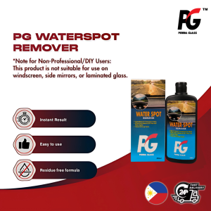 PG Waterspot Remover – Eliminate Hard Water Stains & Restore Clarity!