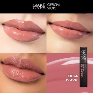 Make Over Powerstay Glazed Lock Lip Pigment | Plump Next Level lip Gloss Transferproof Pigment 24jam