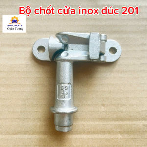Bộ chốt cửa thùng xe tải - Đá gài cửa chất liệu  Inox cho thùng xe tải thùng kín và thùng bạt. 1 bộ gồm 1 hãm và 1 quay.