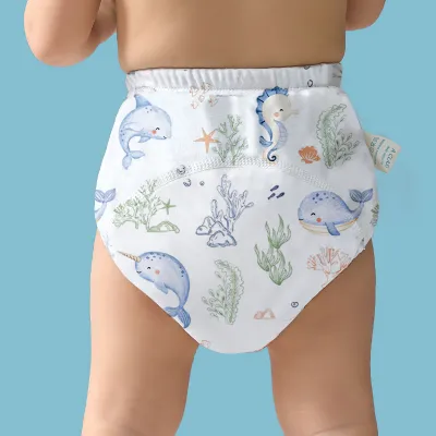 【Gift Box】Einmilk Baby Potty Training Pants 6 Layers 100% Cotton Washable Diapers Toddler Breathable Diaper