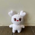 NGDUNKEN Cartoon Kids Toy Momo Lovely Plush Toy Key Chain Bag Pendant Key Ring Ornament Star Plush Dolls Doll Keychain Pendant TWICE Momo Keychain Stuffed Toys. 