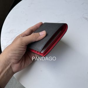 Ví Nam Da Thật PANDAGO WingFlip 02 Dáng Ngang Cao Cấp Bỏ Túi Sang Trọng