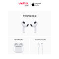 [Trả góp 0%] Tai nghe Bluetooth Apple AirPods 3 chính hãng (ZP/A) [Viettel Store]. 