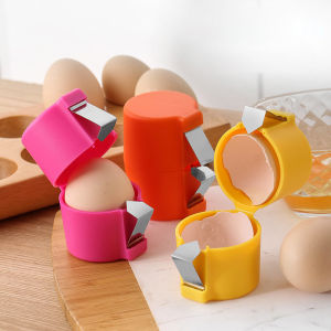 Portable Egg Shell Opener Household Kitchen Baking Tool Egg Opening Tool No Crumbs Manual Egg Beater 开蛋神器不掉屑