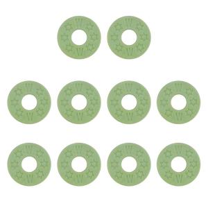 10Pcs/pack Rubber Guitar Strap Blocks Guitar Protector Guitar Strap Locks Silicone Strap Locks Guitar Parts Accessories