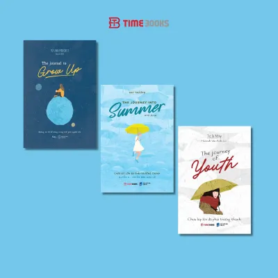ombo 5 sách song ngữ Việt - Anh: Youth + Summer + A Hug + Grow Up + Being Yourself