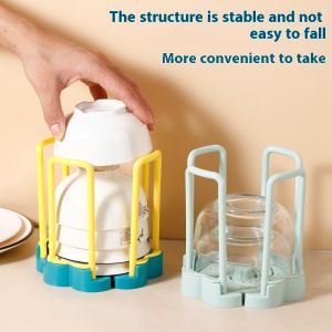 VINTLOOK  (พร้อมส่งด่วน) ที่คว่ำชาม ชั้นวางถ้วย ชั้นวางชาม ชั้นคว่ำชาม ชั้นวางจานปรับขนาดได้ ที่วางชามในครัว