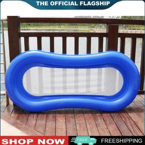 [CHAMAIR MALL] Inflatable Floating Row Foldable Swimming Pool Water Lounges Chair Beach