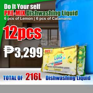 RESELLER PACKAGE DISHWASHING LIQUID FOR ONLY P3299 - And earn upto ₱2890 in profit!