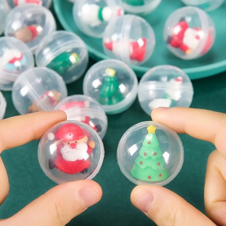 Hemobllo Vending Machine Refillable Plastic Balls 100pcs Round Shells