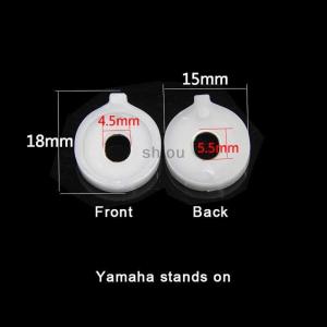 [COD] shiou 2PCS Guide For Euphonium Alto Horn Terre Horn Tuba Pistons Valves Repair Spacer Musical Instrument Gasket Drag Spring Parts