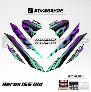 STIKER STRIPING AEROX OLD - LAMA GRAFIS VARIASI 011