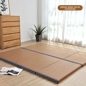 【eoxjk】Bamboo mat folding tatami mat customized floor mat summer floor mat mattress