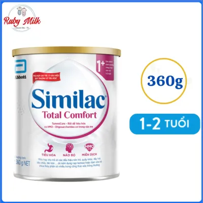 Sữa bột Similac Total Comfort 1+ lon 360g cho bé 1-2 tuổi