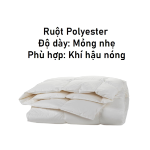 Ruột chăn Microfiber HANVICO chuẩn Khách sạn và Resort dùng cho Gia đình