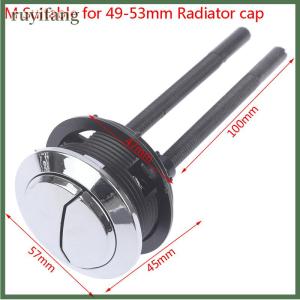 ruyifang 1pc Dual Flush Toilet Tank Button Round Square Toilet Push Dual Flush Buttons