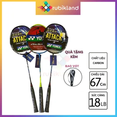 [Yo.nex] Vợt Cầu Lông Yo.nex Chính Hãng 100% Cao Cấp Lực Căng Dây 9kg Tặng Túi Chống Sốc Phụ Kiện Thể Thao