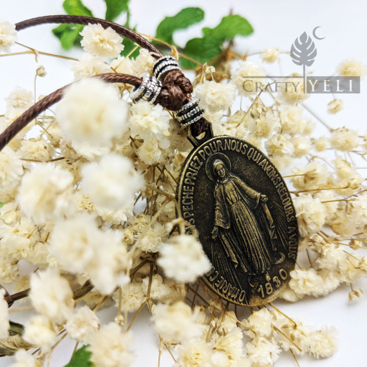 MIRACULOUS MEDAL Necklace /virgin Mary Devotional Medals /our Lady of Grace  Confirmation Gift First Communion /catholic Gifts Christmas - Etsy Canada |  Miraculous medal, Miraculous medal necklace, Catholic gifts