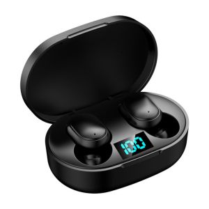 ♥100% sản phẩm gốc + Miễn phí vận chuyển♥2025 New e6s TWS Bluetooth 5.0 Tai nghe nhét tai không dây Màn hình LED 9D Stero Tai nghe Tai nghe chụp Chống Nước Tương thích với IOS Android
