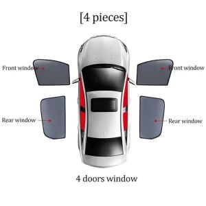Proton Emas 7 Magnetic Fit Sunshade (4pcs)