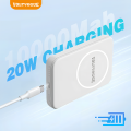VoltVogue Magnetic Powerbank 10000mAh Portable Wireless 15W Power Bank Fast Charging PD 20W Wired Mini Pocket Magnetic Power bank Back Up Charger For iPhone For Type C Android. 