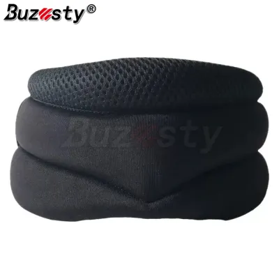 Buzesty ba giai đoạn nâng đỡ cổ cổ tử cung Brace có thể điều chỉnh vòng đeo cổ mềm bền bọt để giảm đau cổ tử cung máy bay sức khỏe ngủ khi đi du lịch