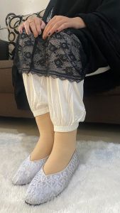 Jogger Rayon Nyaman Pinggang Elastis dengan Karet Bawah untuk Gamis