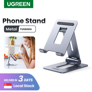 UGREEN Cell Phone Stand Desk Liftable Adjustable Aluminum Mobile Tablet Holder Compatible for iPhone 15 14 13 12 Pro Max iPhone 11 X SE XS XR 8 Plus 6 7 6S Samsung Galaxy Note20 S22 S21 S9 S8 S7 Smartphone for 4.7-7.9 Inch Phone