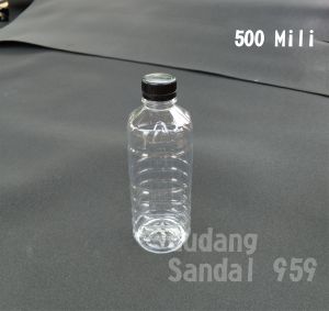 BOTOL BARU PLASTIK BENING ISI 500 MILI UNTUK MINUMAN JUICE AIR ZAM ZAM DLL