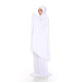 RAMADAN STATE Telekung Putih Exclusive Telekung Murah Telekung Sejuk Telekung Dewasa Travel. 