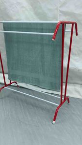 KANTAREEYA ราวตากผ้าขนหนู ตัว T รุ่น KT-EP01 ขนาด 48x77x90 cm แข็งแรงทนทาน สำหรับในร่มและกลางแจ้ง ราวแขวนผ้า ราวตากผ้าขนหนู