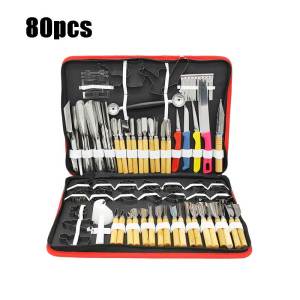 Pisau Garnish 80pcs/Set Pisau Ukir Buah Sayur Pisau Hias Tumpeng Pisau Carving