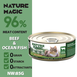 K9 Feline Natural and Nature Magic Cat Wet Food High Protein Grain-Free Cat Food For All Stages Cat 85g