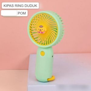 KIPAS ANGIN RING DUDUK SANRIO | PORTABLE FAN | KIPAS ANGIN PORTABLE | KIPAS ANGIN | MINI FAN | ELECTRIC FAN | KIPAS ELECTRIC | KIPAS GENGGAM | KMK